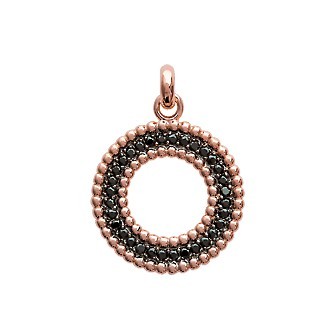 Pendentif plaqué-or rose 750/000 3 microns oz