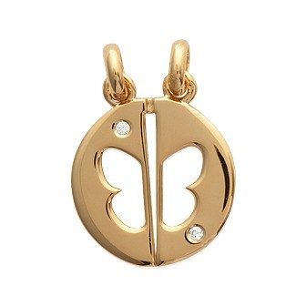 Pendentif plaqué-or 750/000 3 microns oz 27BHU10