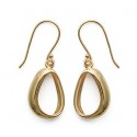 Boucles d'oreilles plaqué or 750/000 3 microns