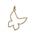 Pendentif plaqué-or 750/000 3 microns