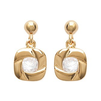 Boucles d'oreilles plaqué or 750/000 3 microns oz GHJ8810