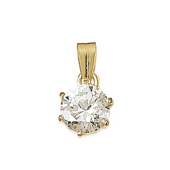 Pendentif plaqué-or 750/000 3 microns oz 203BHU01