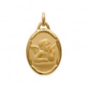 Pendentif plaqué-or 750/000 3 microns