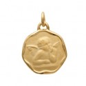 Pendentif plaqué-or 750/000 3 microns