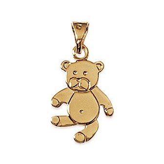 Pendentif plaqué-or 750/000 3 microns