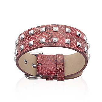 Bracelet acier 316 L cuir