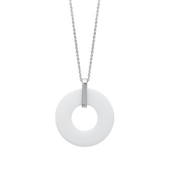 collier acier 316 L céramique 
