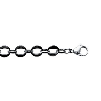 Bracelet acier 316 L céramique