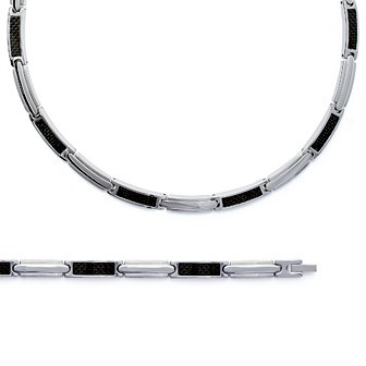 Bracelet homme acier 316 L carbone