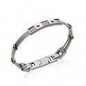 Bracelet acier 316 L carbone