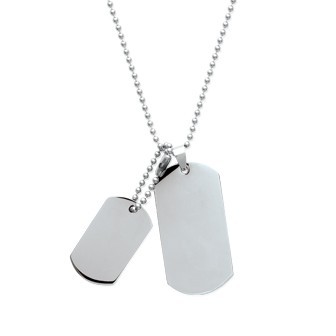 collier acier 316 L personnalisable