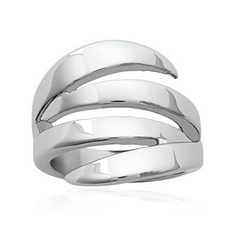 Bague femme acier 316 L