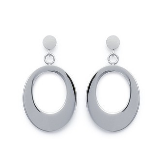 Boucle d'oreilles acier 316 L 