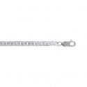 Bracelet argent 925/000 diamanté 4 faces 