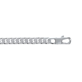 Bracelet argent 925/000 diamantée 4 faces