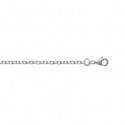 Chaîne argent 925/000 maille forçat bombée