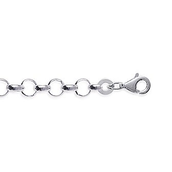 Bracelet argent 925/000 maille jaseron