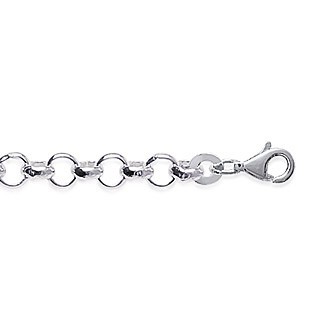 Bracelet argent 925/000 maille jaseron allégée