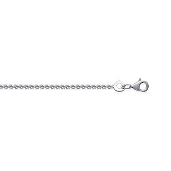 Chaîne argent 925/000 maille corde ronde 
