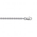 Bracelet argent 925/000 maille corde ronde 
