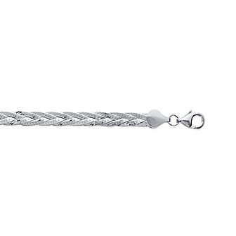 Bracelet argent 925/000 rhodiée 