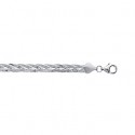 Bracelet argent 925/000 rhodiée 