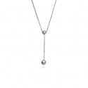 Collier argent 925/000 rhodiée 