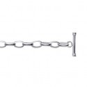 Bracelet argent 925/000 rhodiée femme