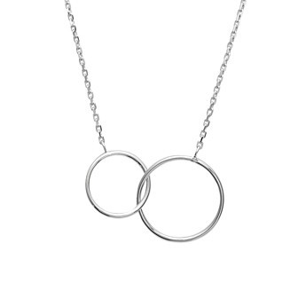 Collier argent 925/000 rhodiée