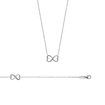 Bracelet argent 925/000 rhodiée femme