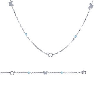 Collier argent 925/000 cristal 82C10245