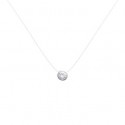 Collier argent 925/000 rhodiée oz