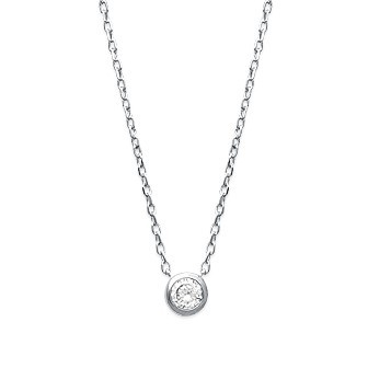 Collier argent 925/000 rhodiée oz