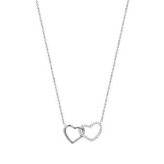 Collier argent 925/000 rhodiée oz 