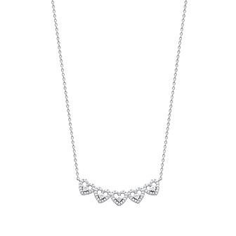 Collier argent 925/000 rhodiée oz micro serti 8716D945