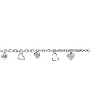 Bracelet argent 925/000 rhodiée femme oz 870D7219