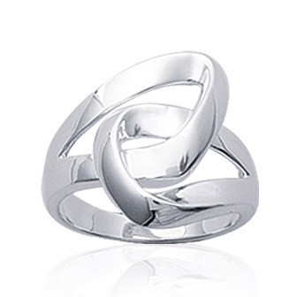 Bague argent 925/000 rhodiée