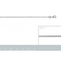 Bracelet argent 925/000 diamanté 4 faces