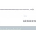 Chaîne argent 925/000 maille corde ronde 