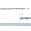 Bracelet argent 925/000 rhodiée femme 