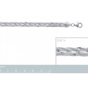 Bracelet argent 925/000 rhodiée 