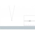 Collier argent 925/000 rhodiée oz