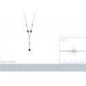 Collier argent 925/000 rhodiée oz
