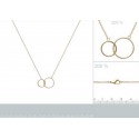 Collier plaqué-or 750/000 3 microns