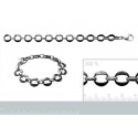 Bracelet acier 316 L céramique