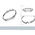 Bracelet acier 316 L carbone