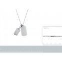 collier acier 316 L personnalisable