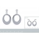 Boucle d'oreilles acier 316 L 
