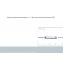 Bracelet gourmette argent 925/000 rhodiée enfant
