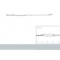 Bracelet gourmette argent 925/000 enfant